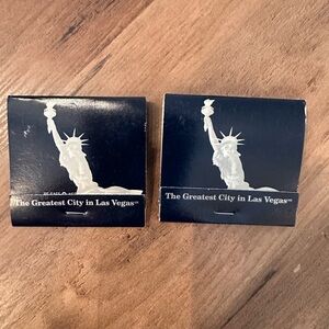 VTG New York New York Hotel Casino Matchbook Las Vegas NV Full 30 Unstruck NEW